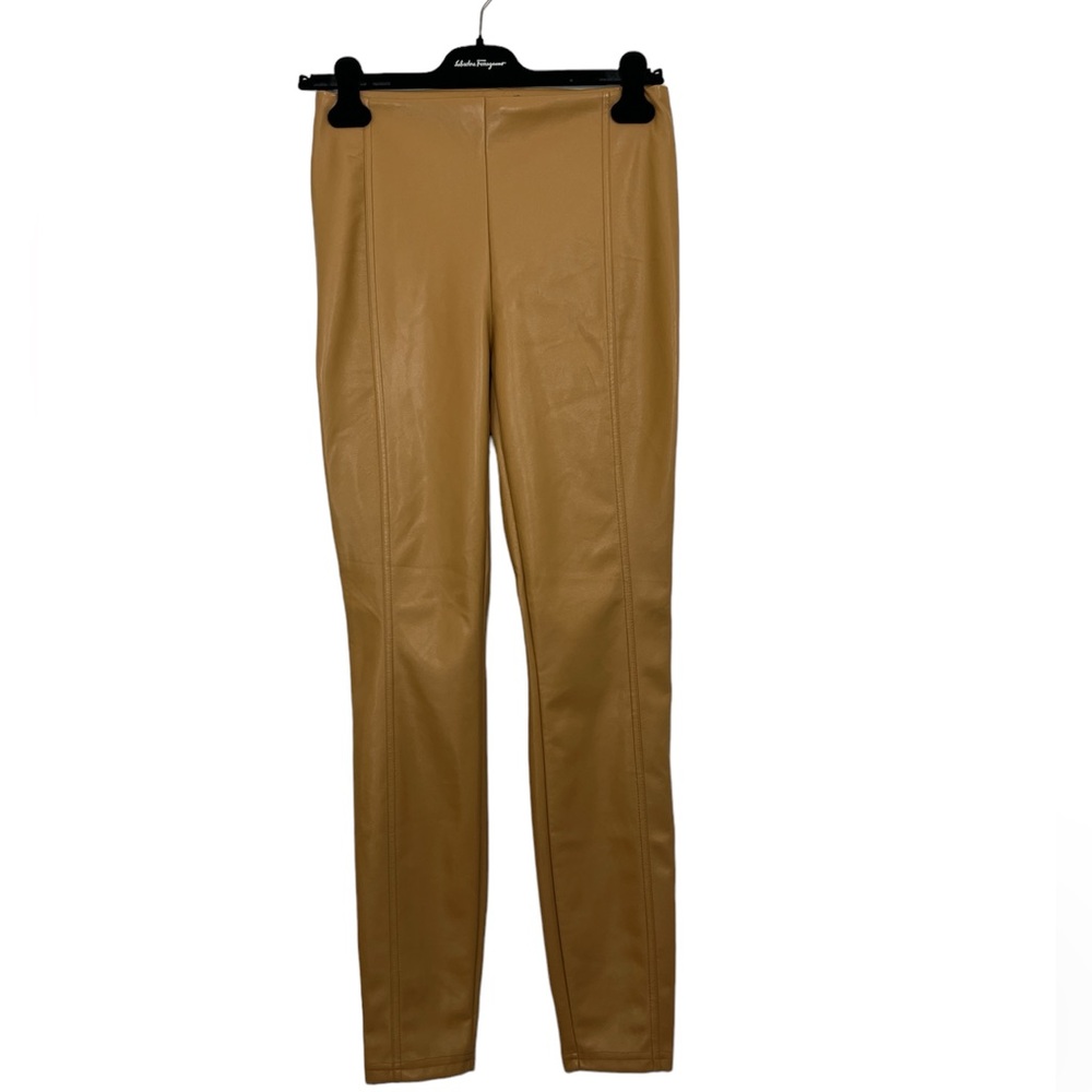 Nicole Miller New York Faux Leather Pants